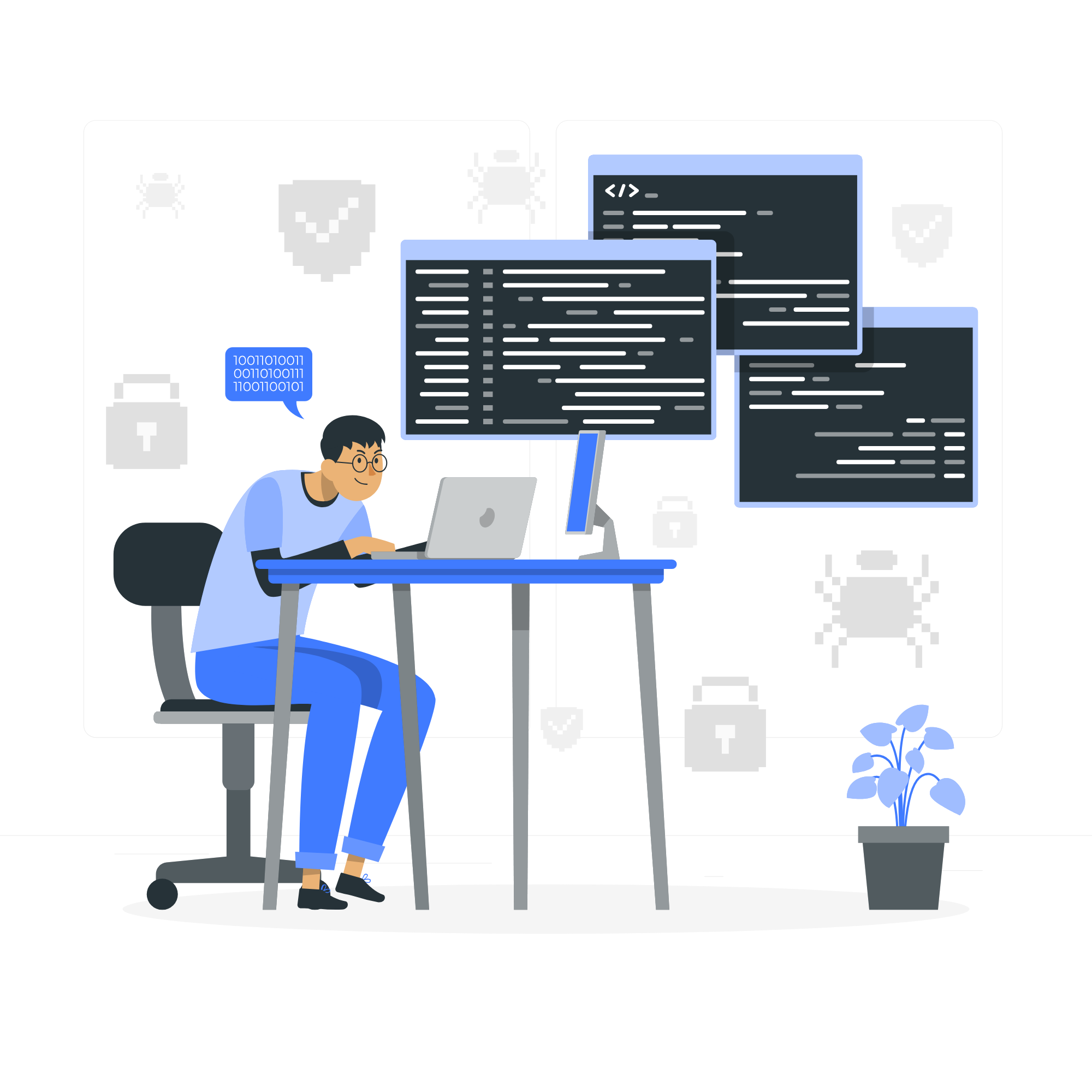 Code typing